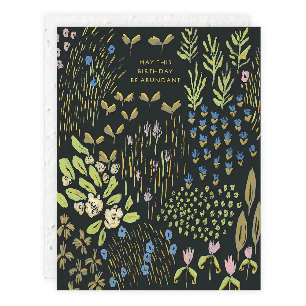 Abundance Birthday Card 1