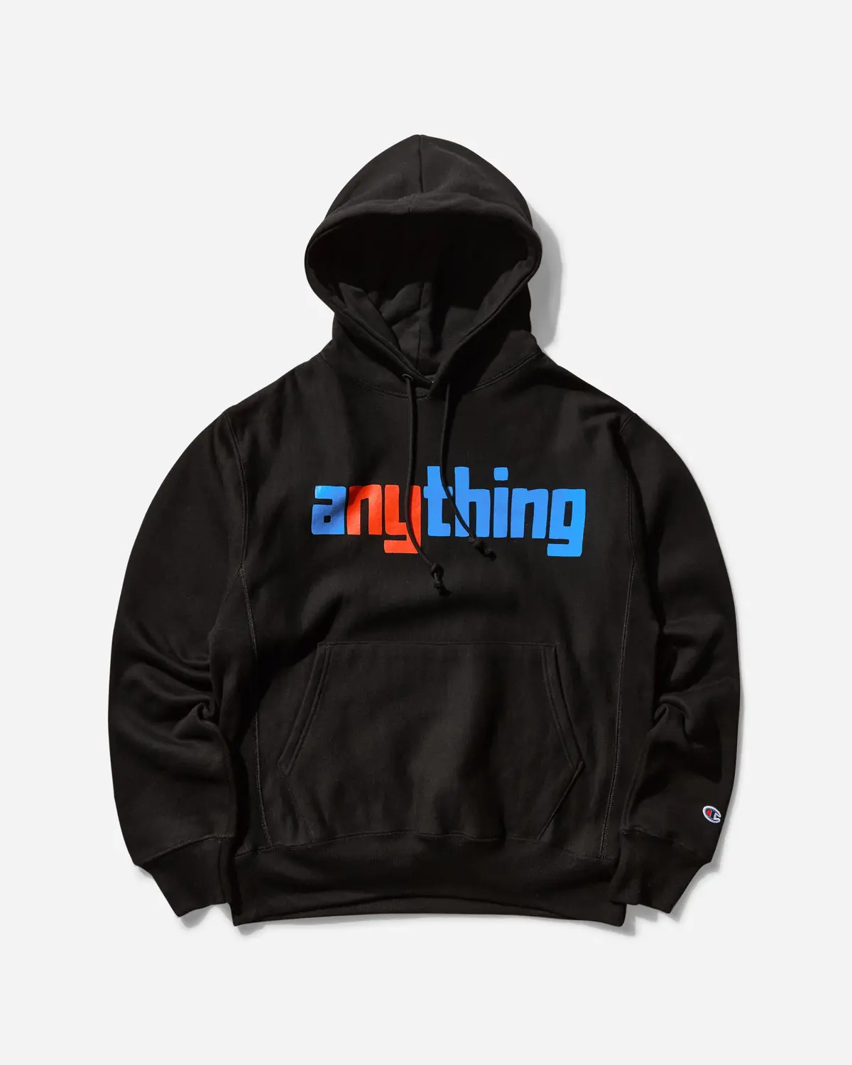 Men's Speedball Logo Hoodie Black 1