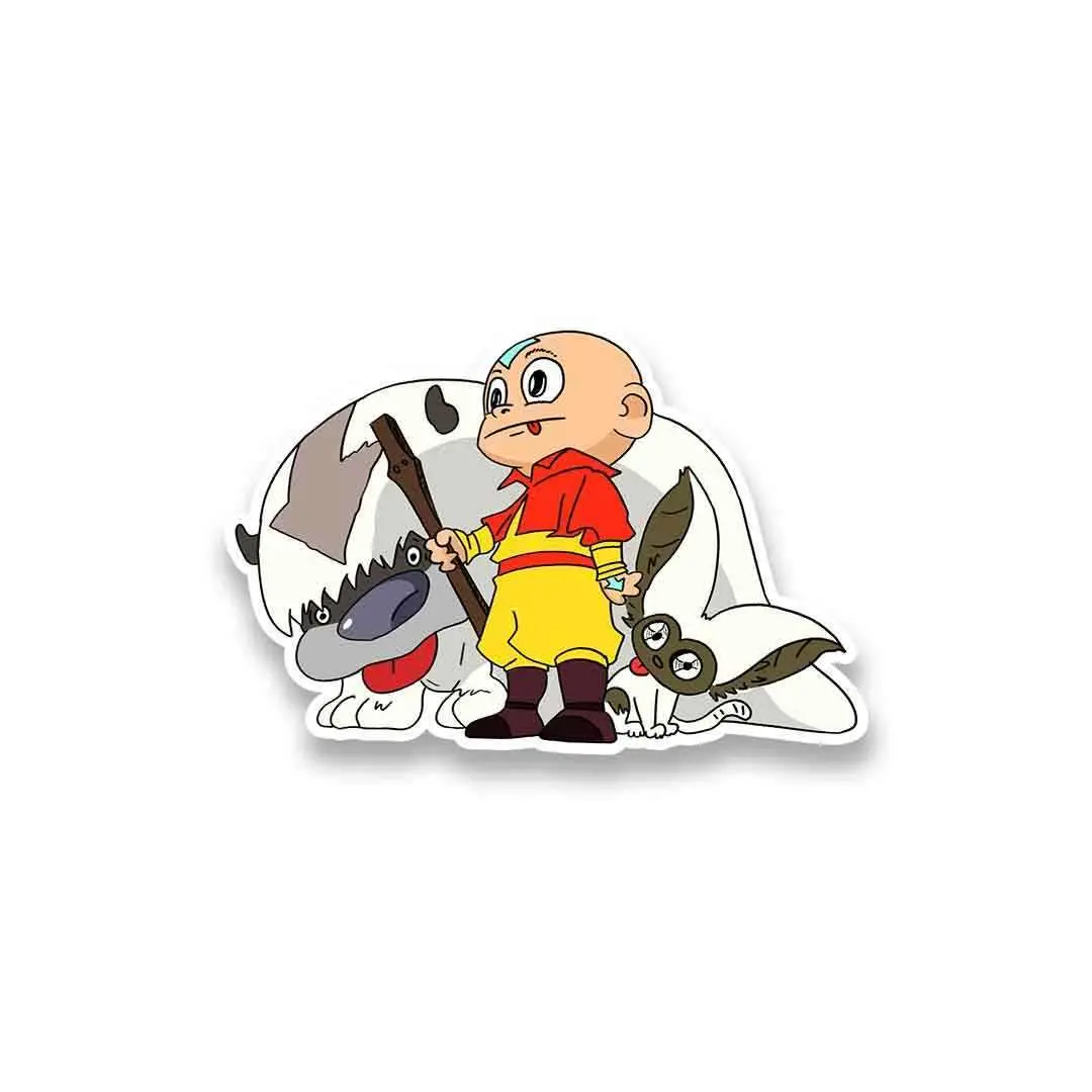 Aang Airbender Sticker 2