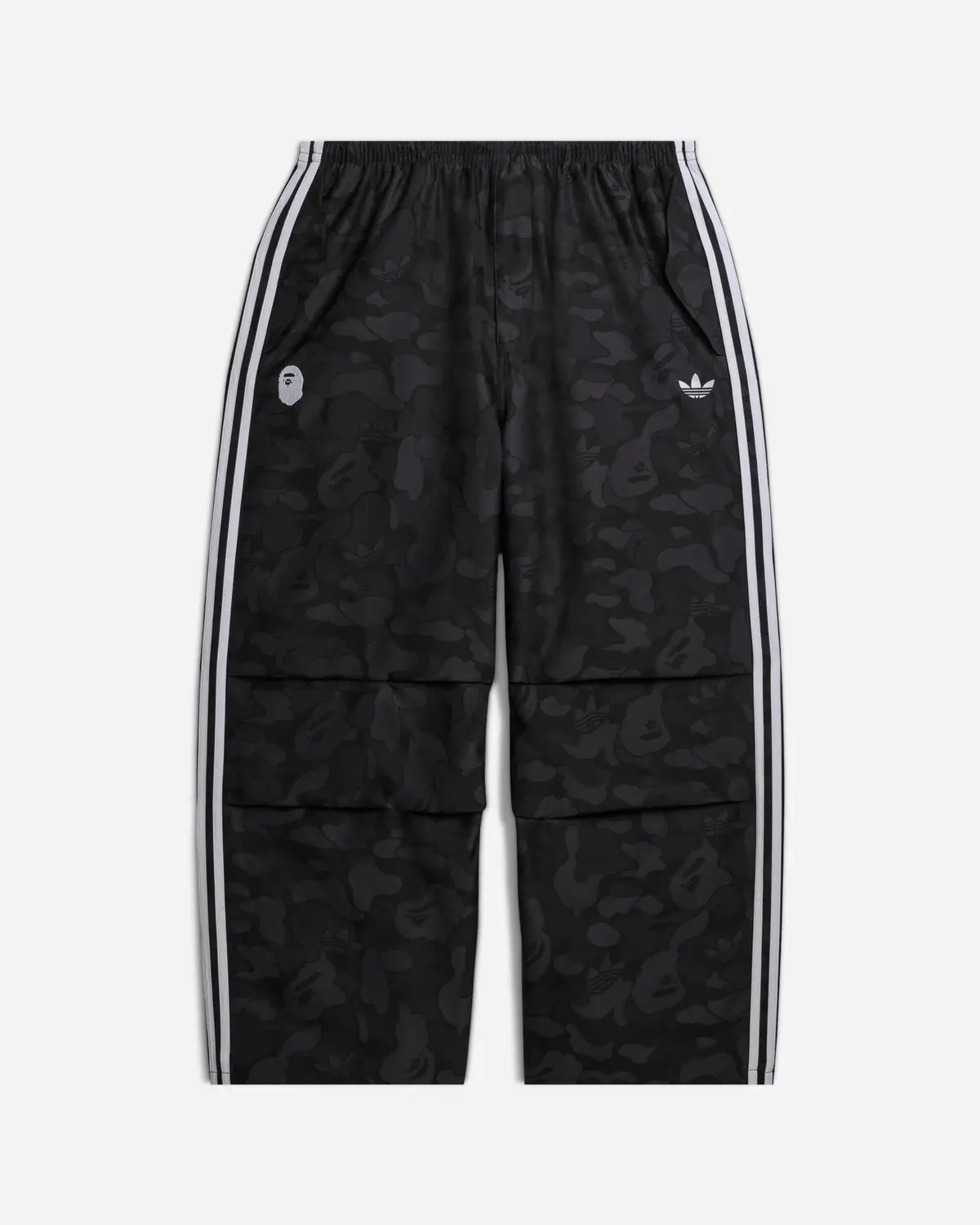 Bape Jacquard Pants Black 1