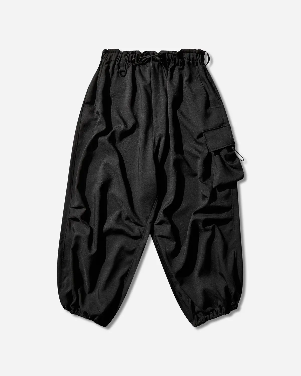 Y-3 Sport Uniform Wide Cargo Pants Black 1