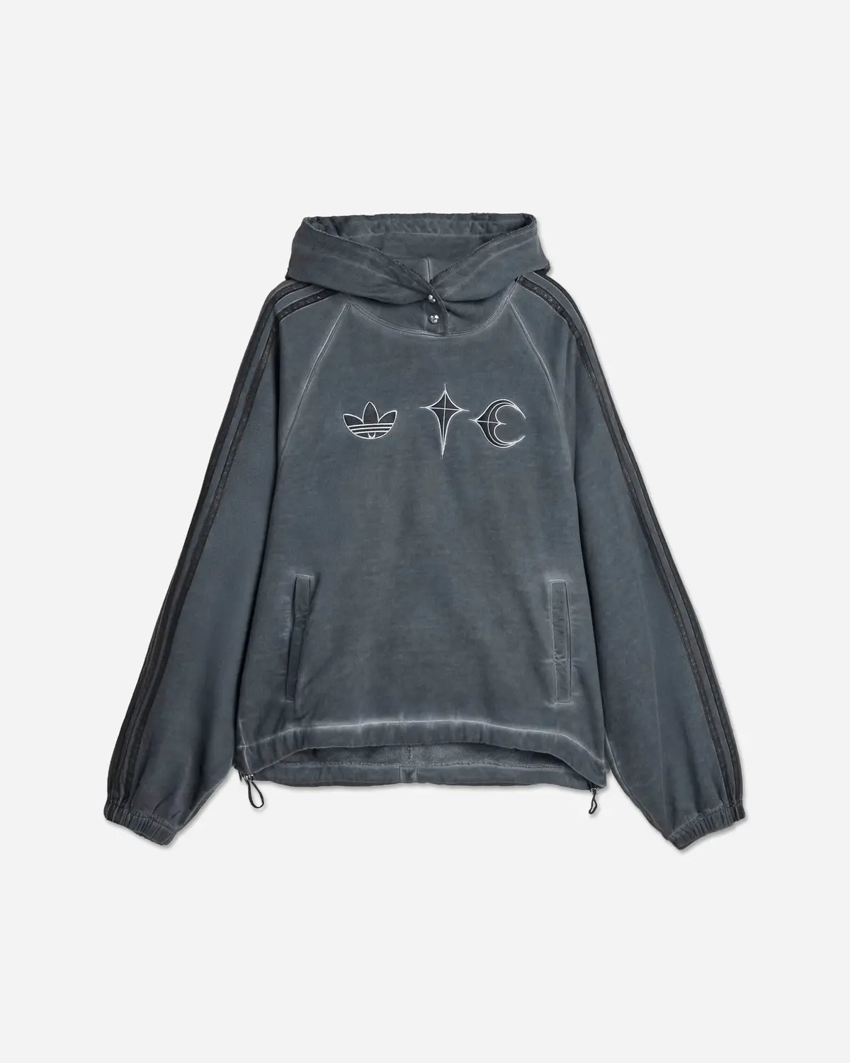 Men's Thug Club Sweat Hoodie Black 1