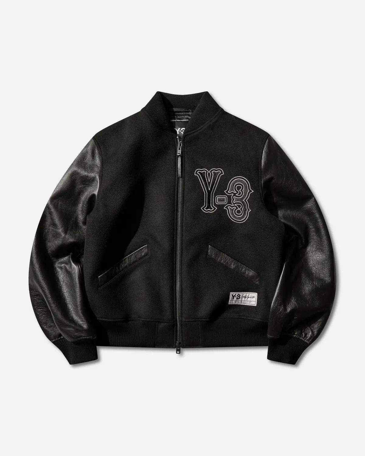 Y-3 Collegiate Jacket Black 1