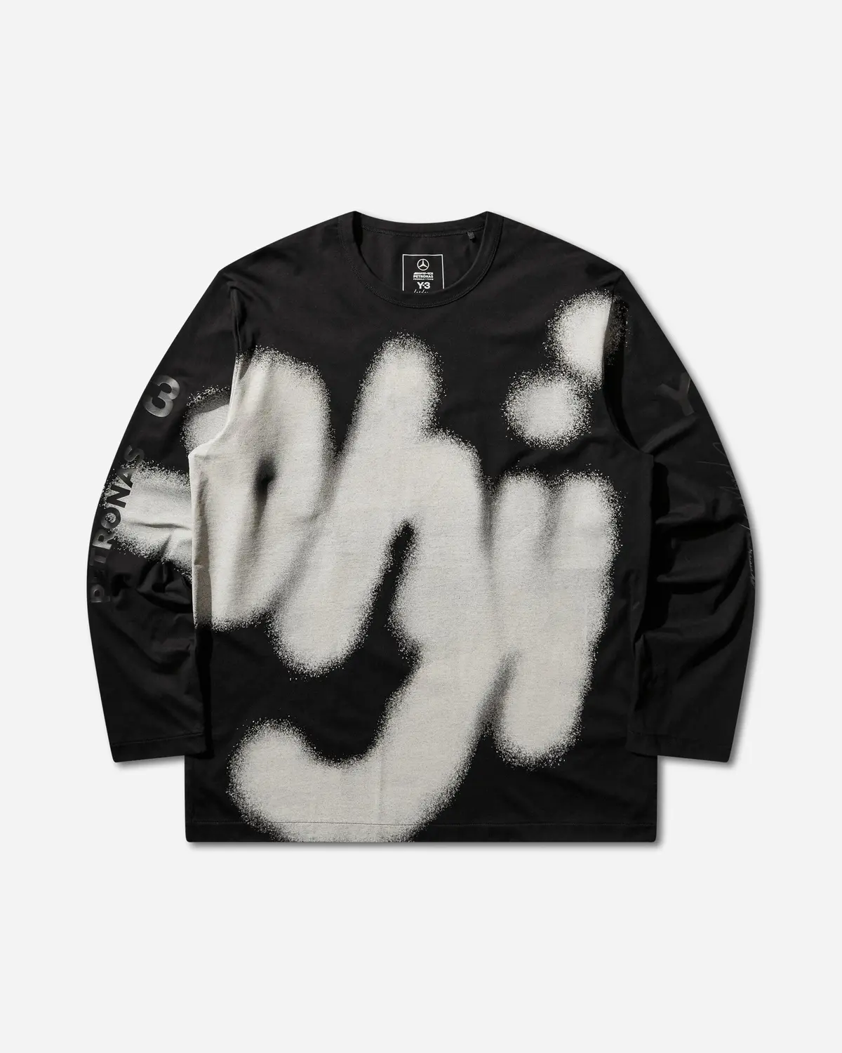 Mercedes-Amg Petronas Yohji Longsleeve T-Shirt Black 1