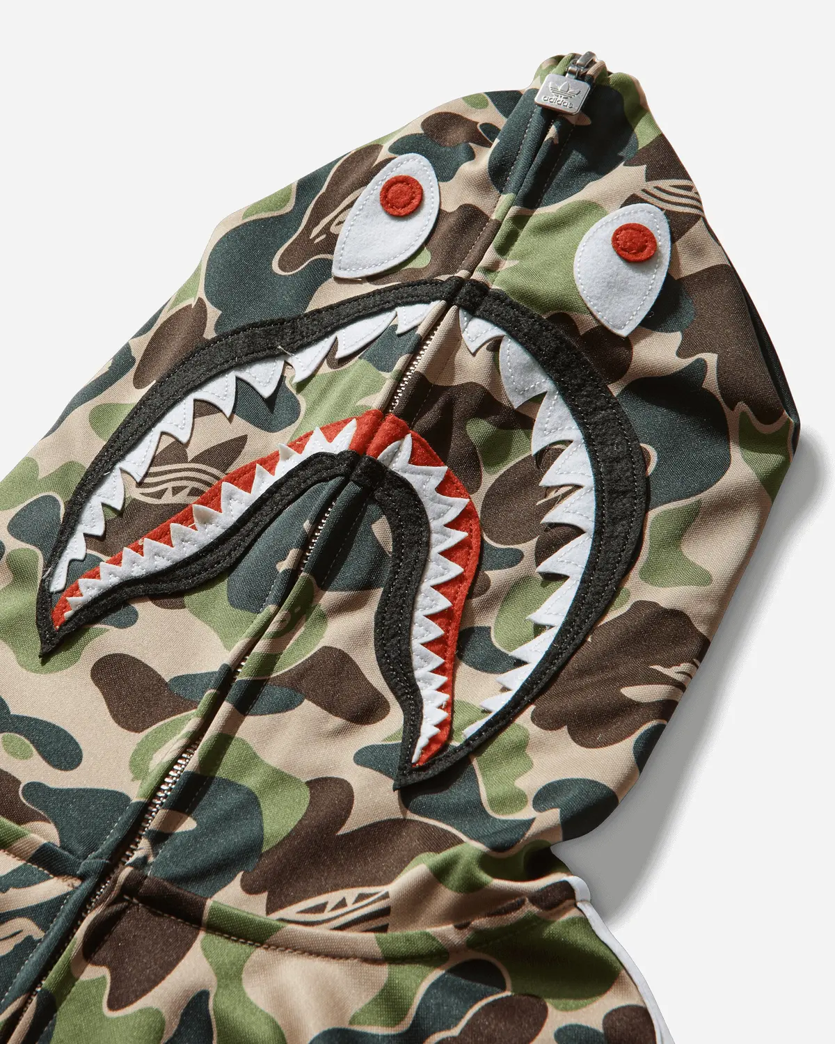 Bape Shark Track Hoodie Crew Green 3