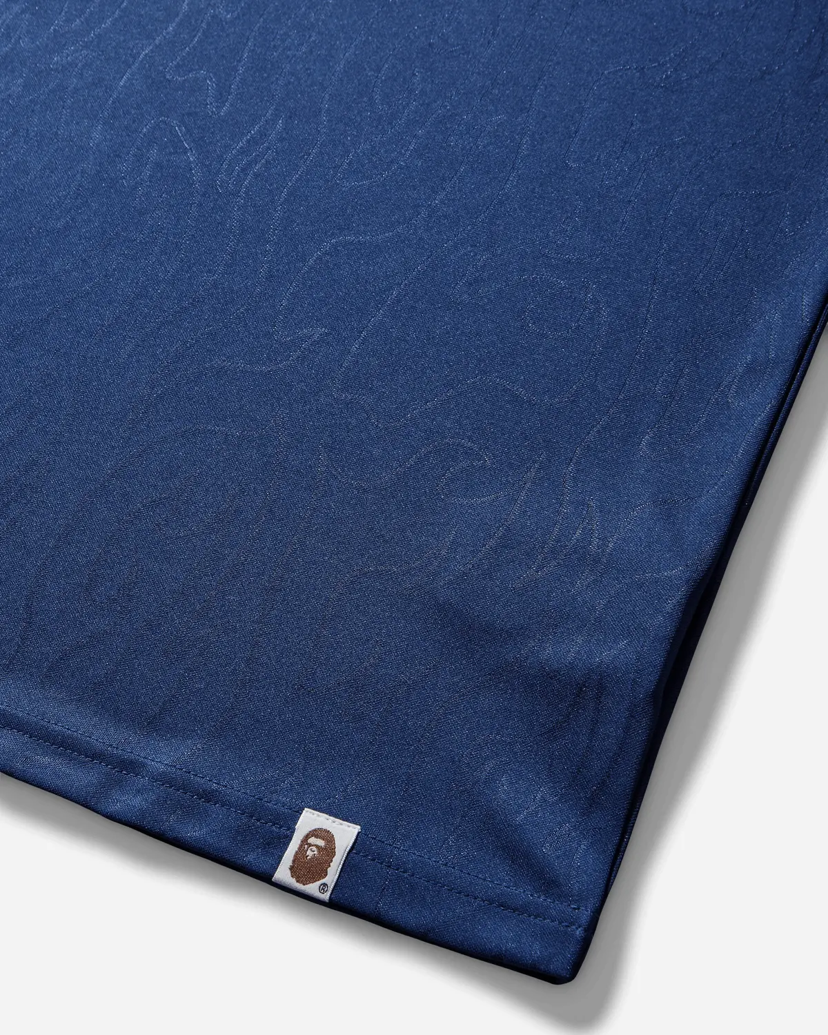 Bape Ssl Flame Jersey Japan Blue 4