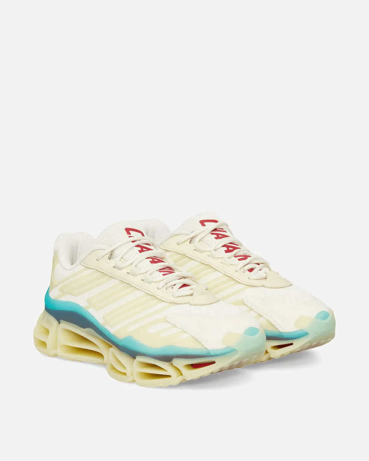 Willy Chavarria Megaride Ag Sneakers Cream White 2