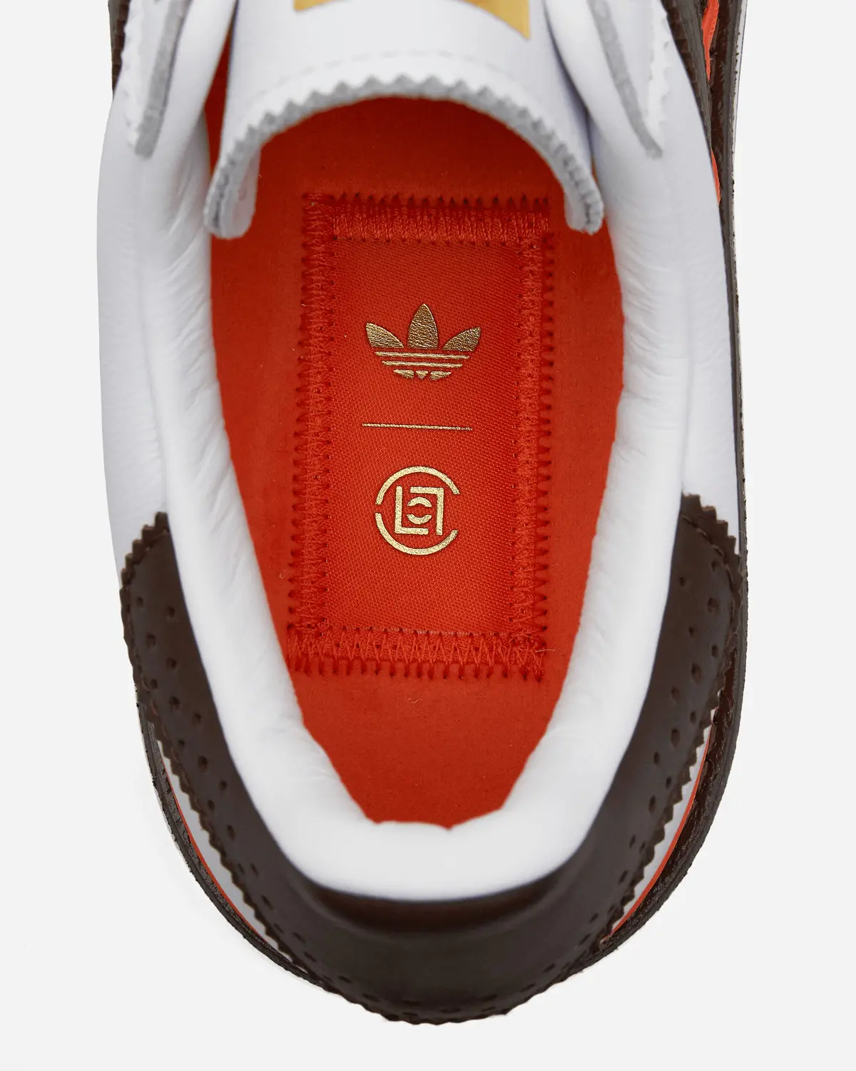 Clot By Edison Chen Ex Orange Superstar Sneakers White / Coffee / Orange 7