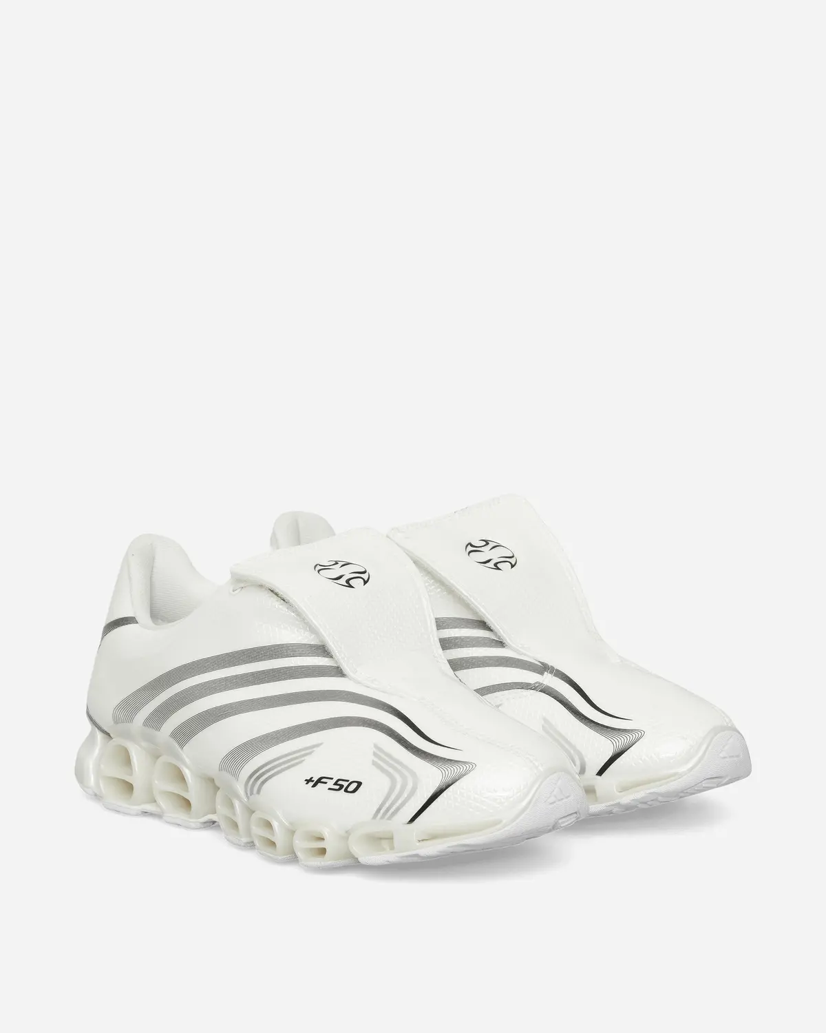 Slam Jam F50 Tunit Mega Consortium Sneakers Cloud White / Core Black / Silver Metallic 2