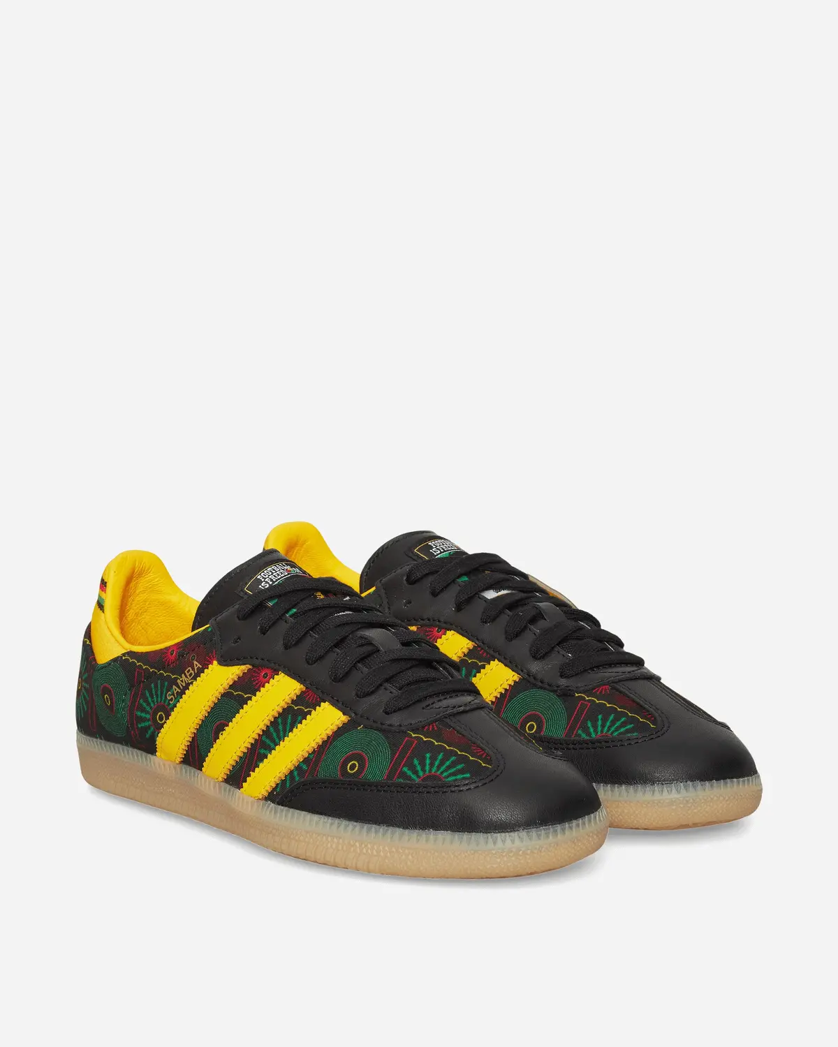Bob Marley Samba Og Sneakers Black / Yellow / Green 2
