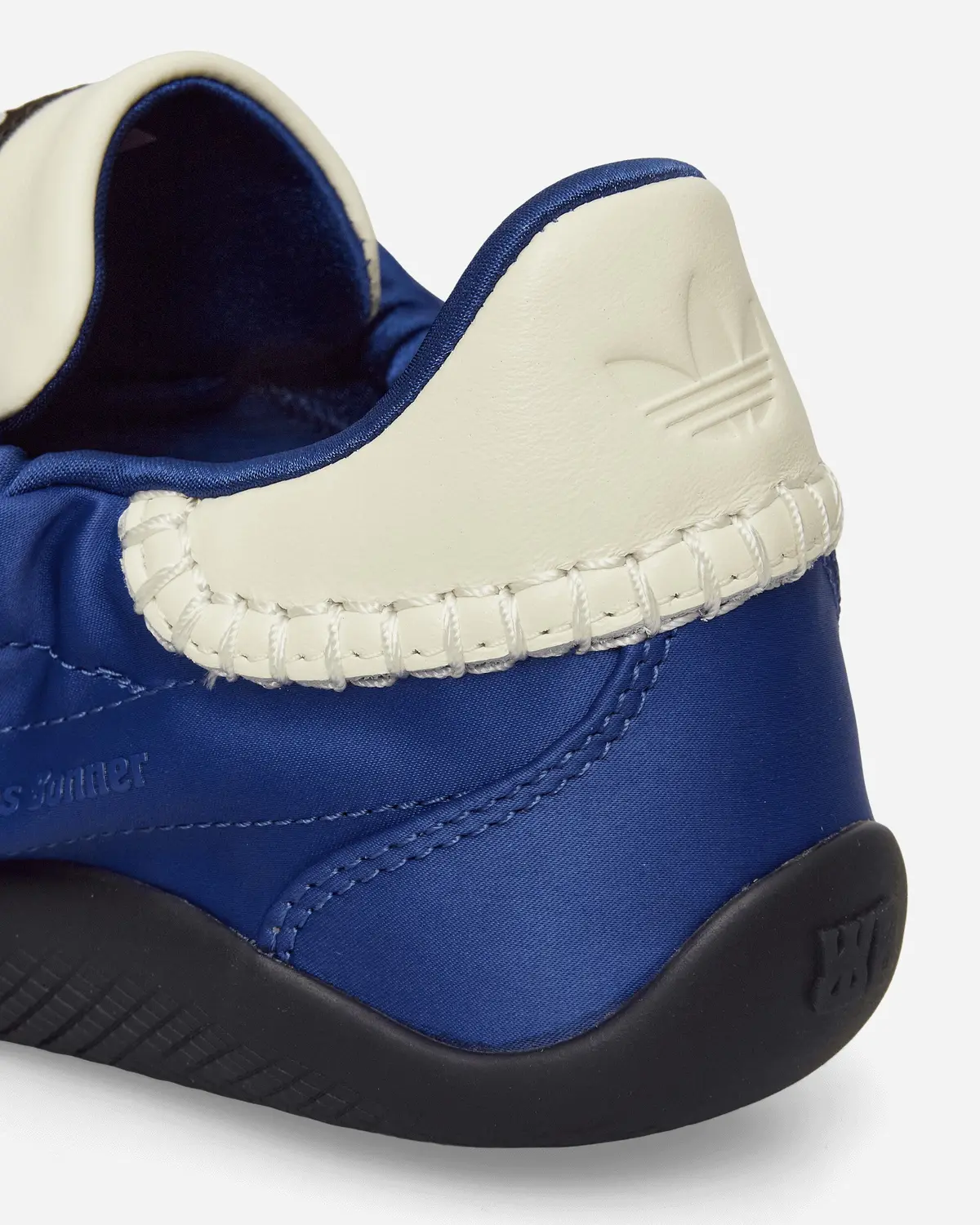 Wales Bonner Karintha Lo Satin Sneakers Blue / Cream White 7