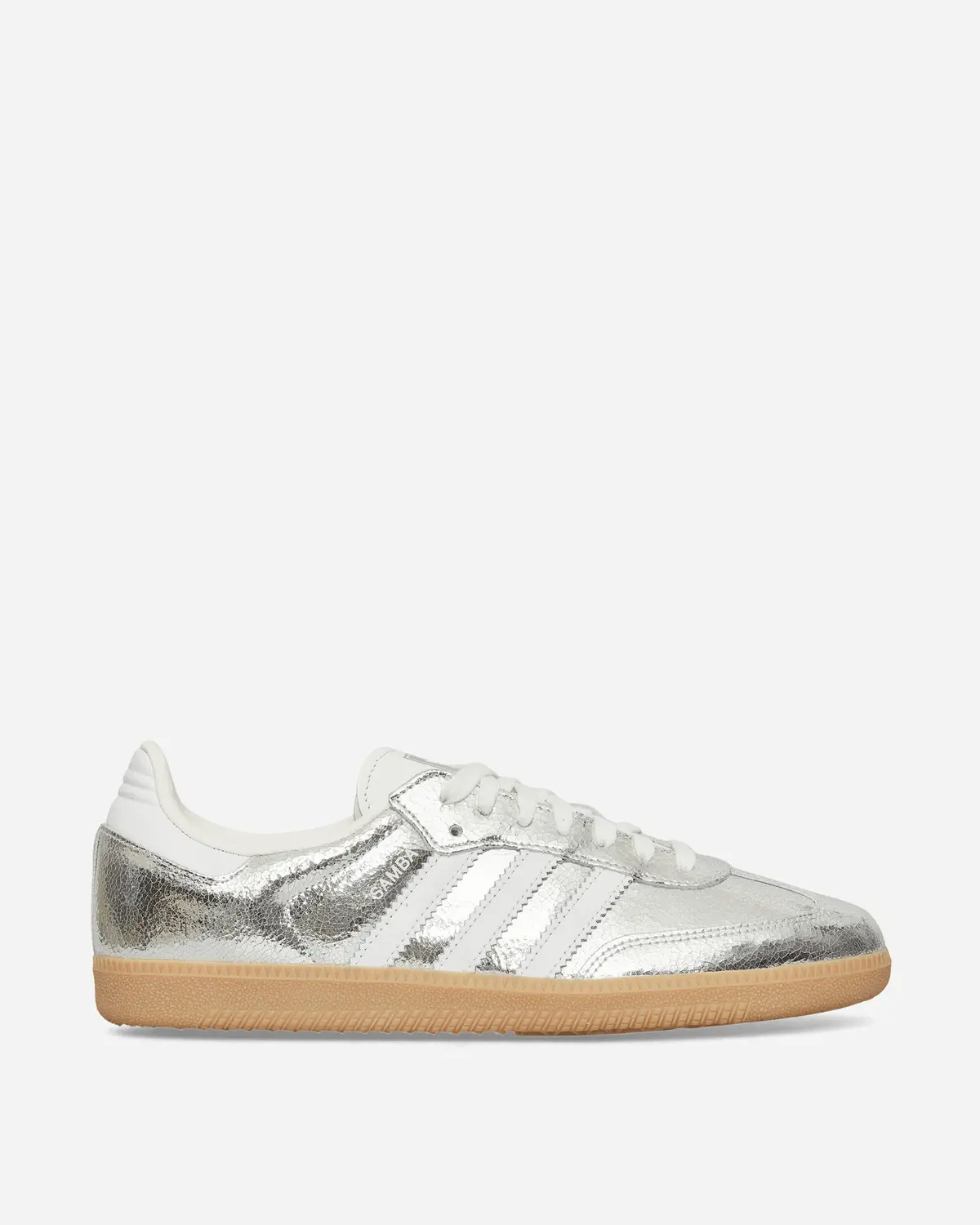 Women's Samba Og Sneakers Silver Metallic / Cloud White 1