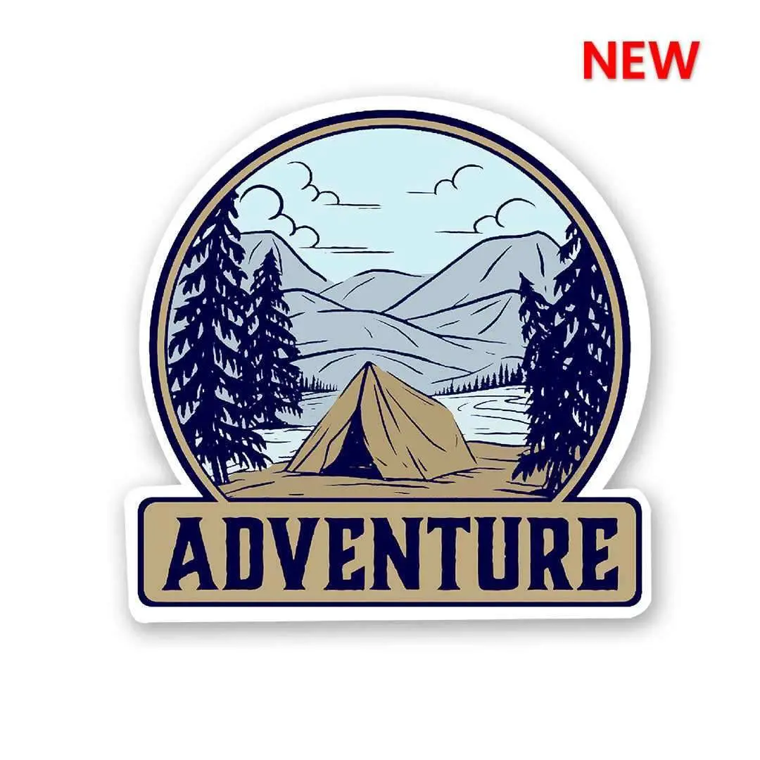 Adventure - Camping Sticker 1