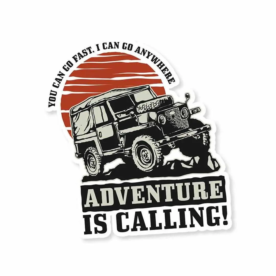 Adventure Is Calling Sticker 1