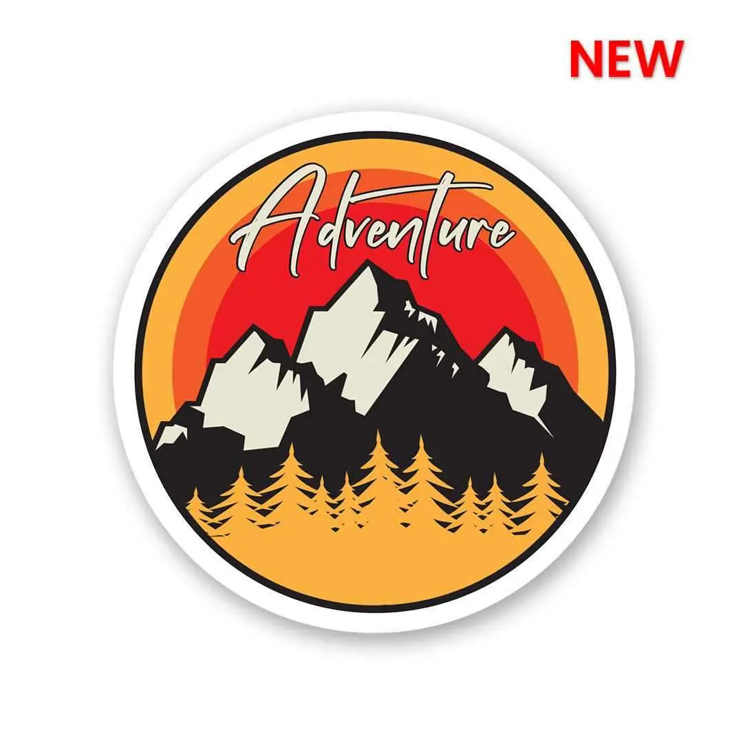 Adventure - Mountains Sticker 1