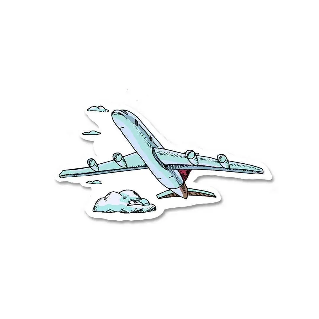 Aeroplane Sticker 2