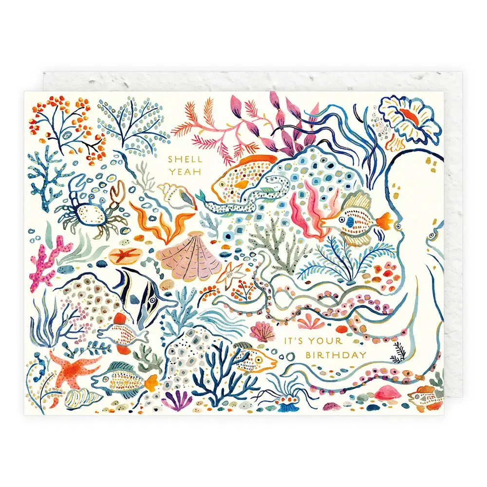 Shell Yeah Birthday Card 1