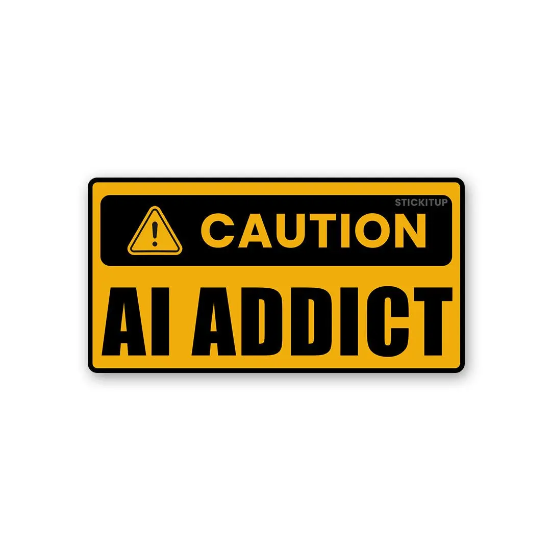 Ai Addict Sticker 1