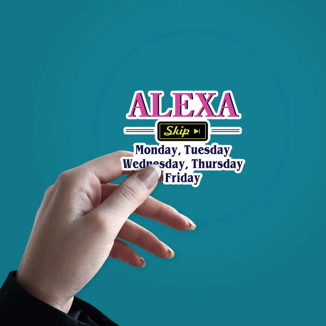 Alexa Skip Stickers 2