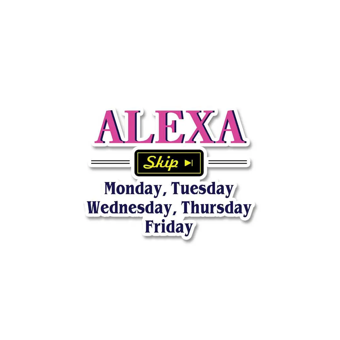 Alexa Skip Stickers 1