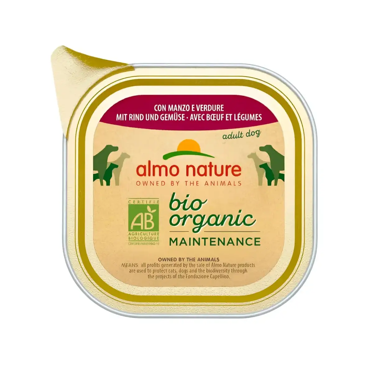 Almo Nature Daily Bio Dog Con Manzo E Verdure 1