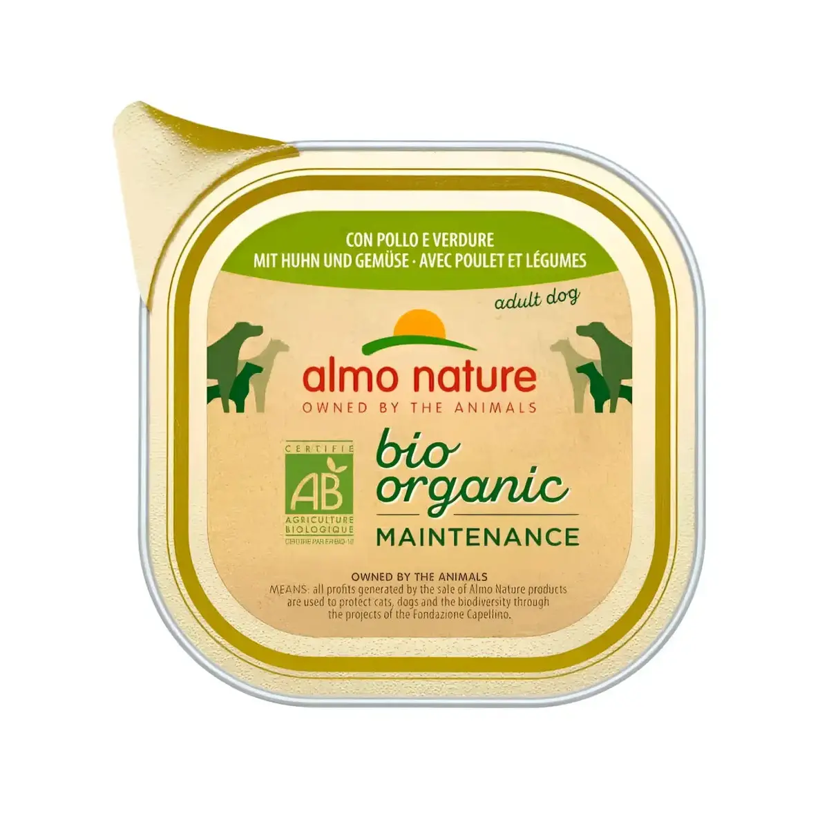 Almo Nature Daily Bio Dog Con Pollo E Verdure 1