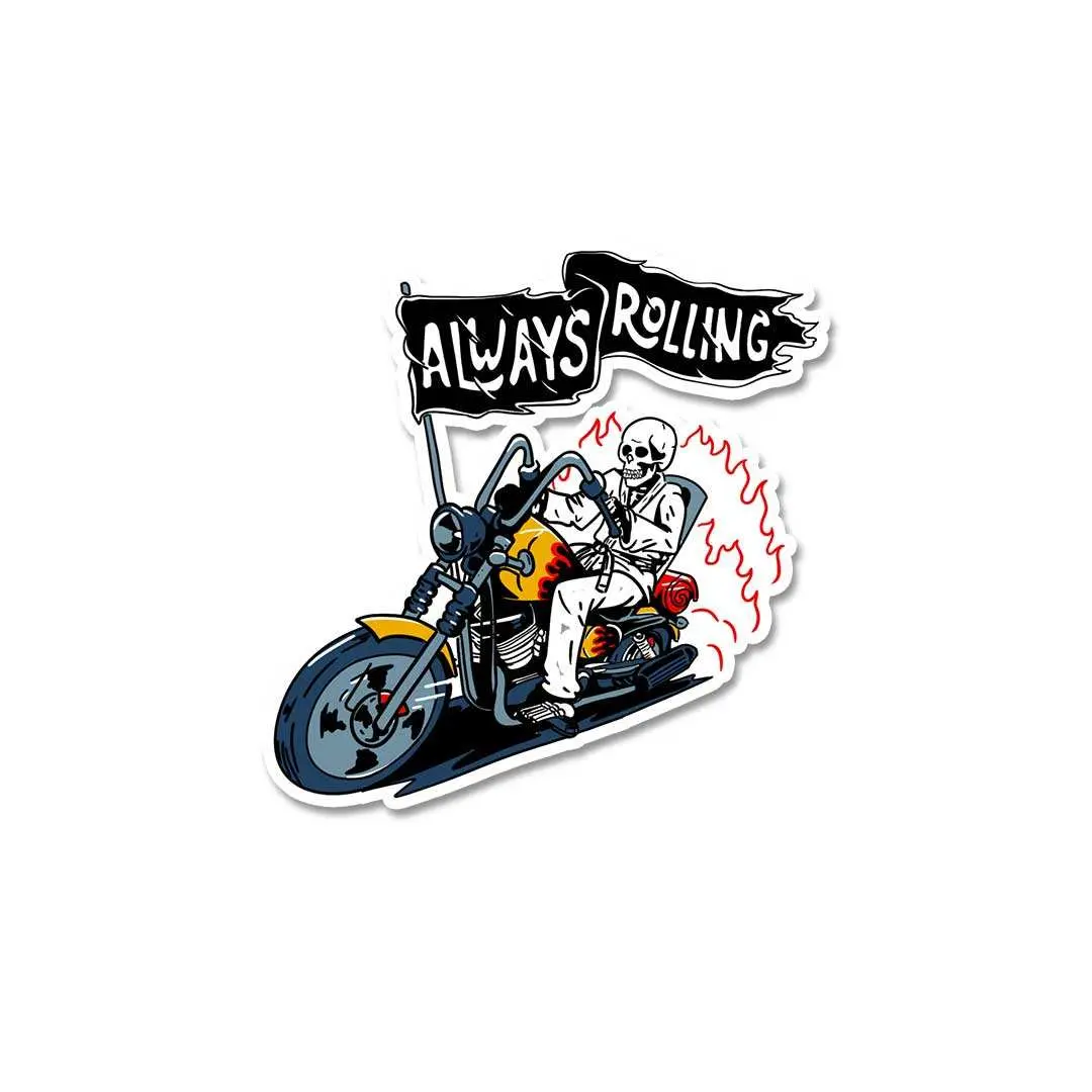 Always Rolling Sticker 2