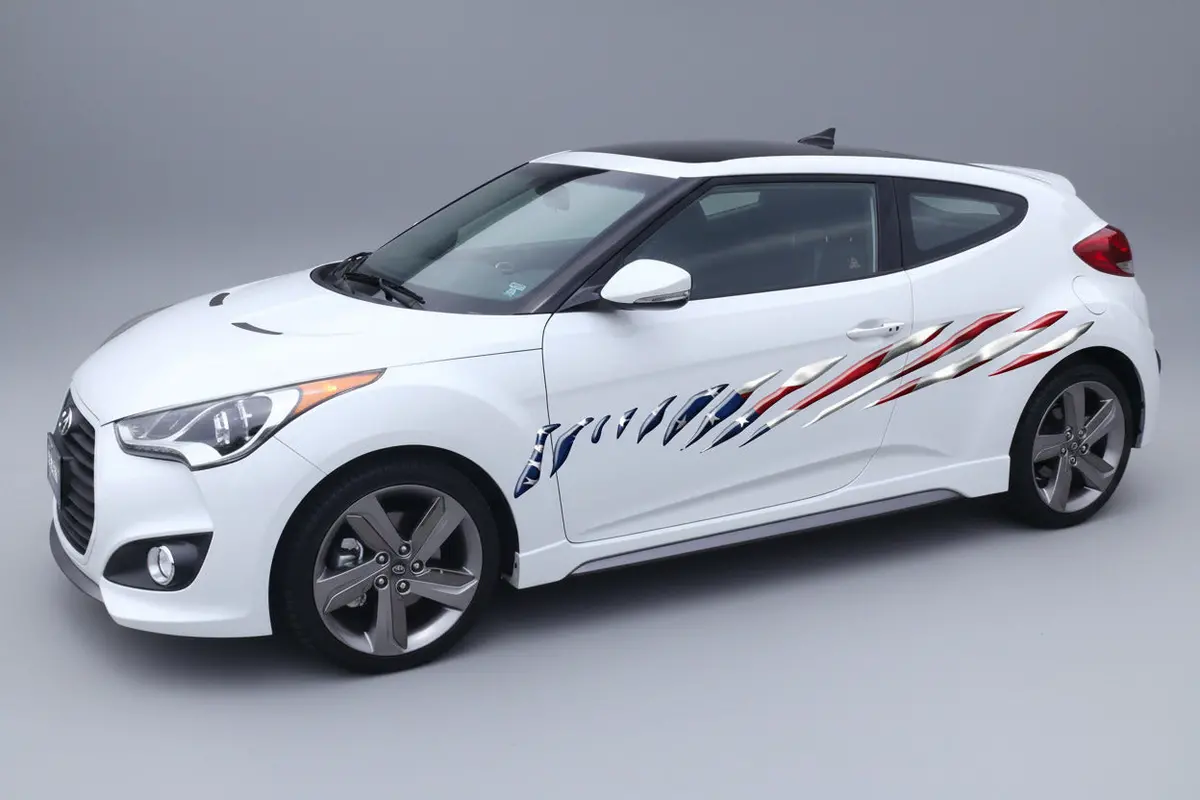 American Flag Graphic Stripes For Cars & Trucks B975 3