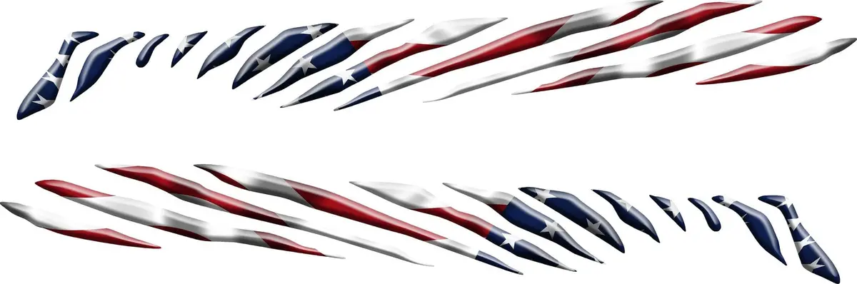 American Flag Graphic Stripes For Cars & Trucks B975 5