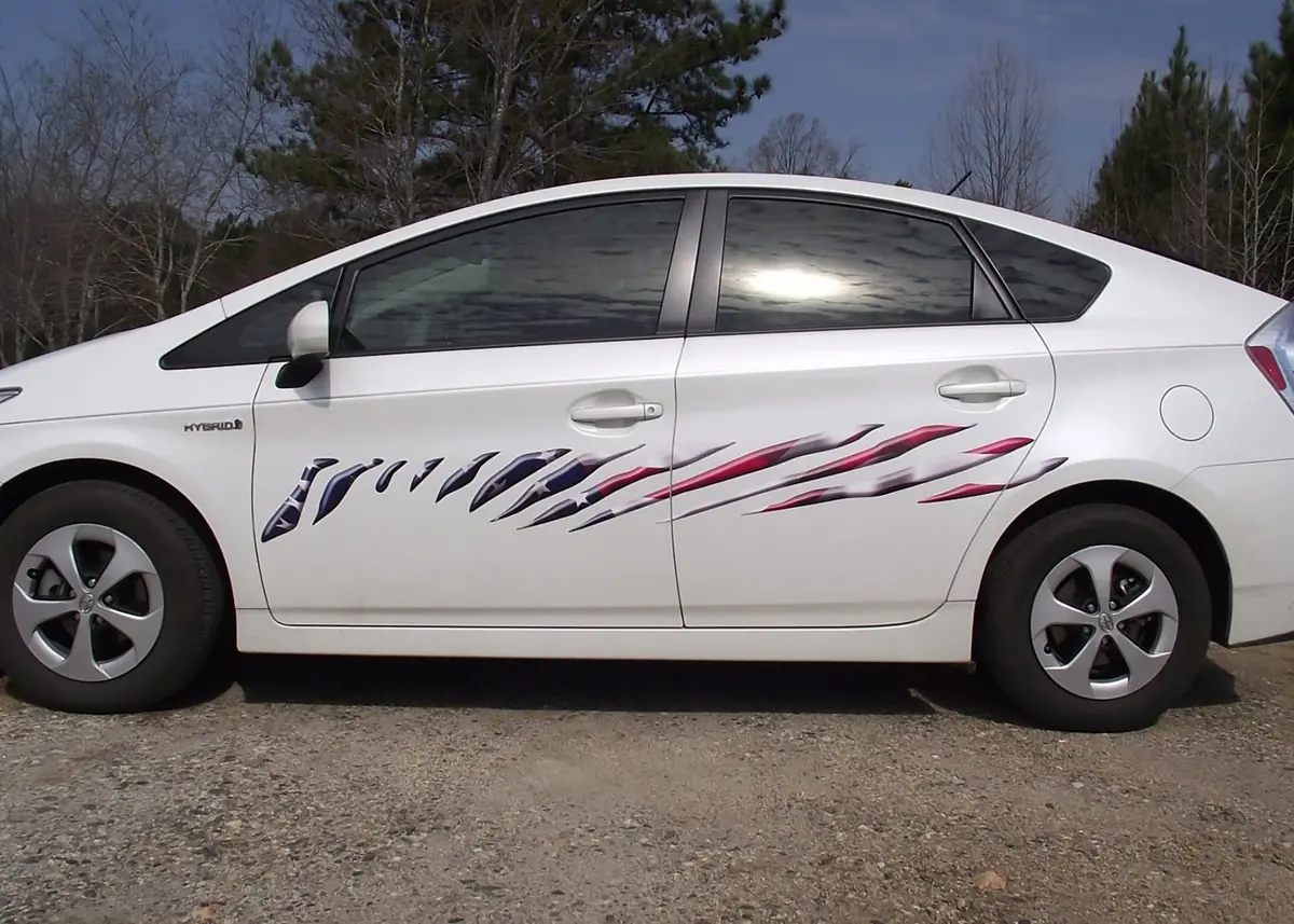 American Flag Graphic Stripes For Cars & Trucks B975 2