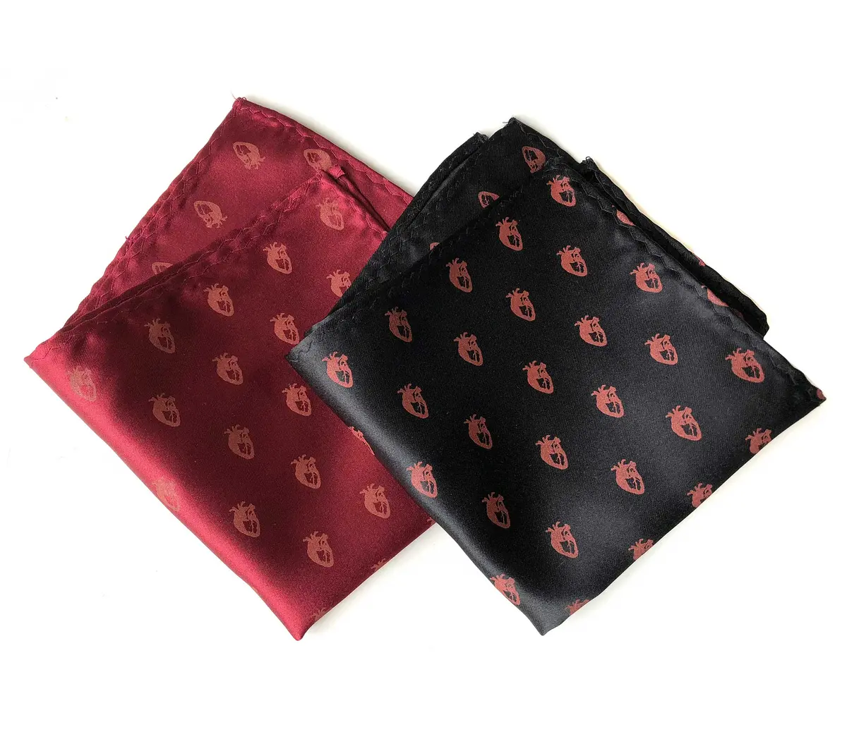Anatomical Heart Pocket Square, Tiny Human Hearts 1