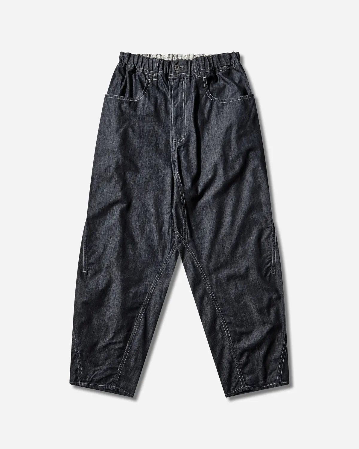 Men's Dry Easy Denim Wide Pants Navy 1