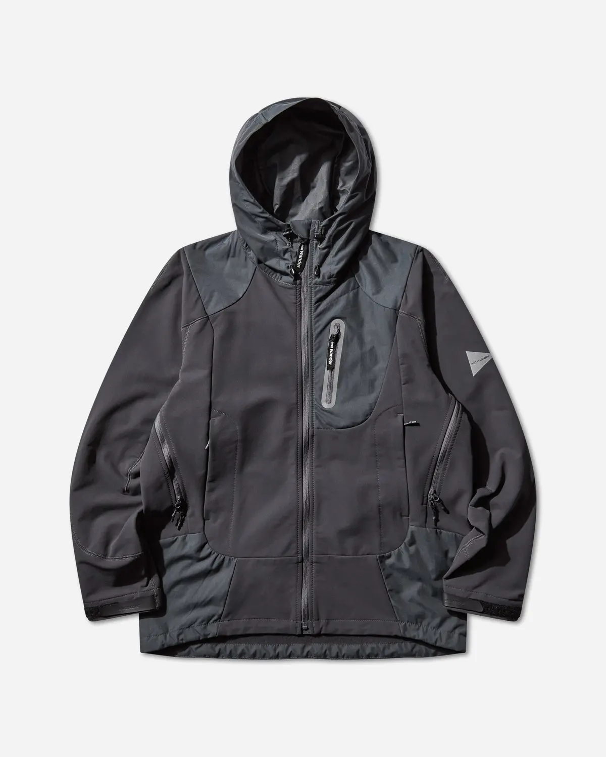 Men's Stretch Shell Jacket Dark Gray 1