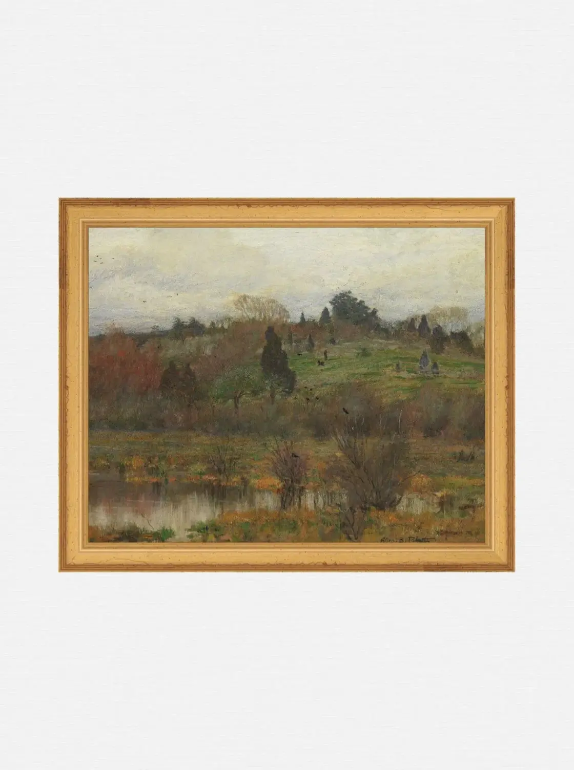 Antique Hillside 1