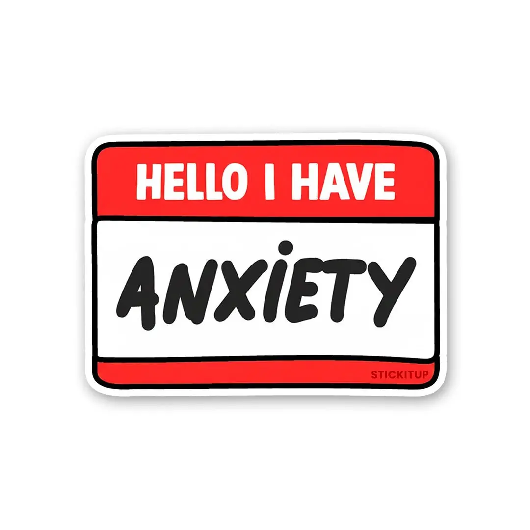 Anxiety Sticker 1