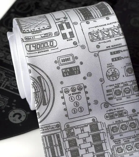 Apollo Cockpit Necktie. As Worn By Real Astronauts! 9