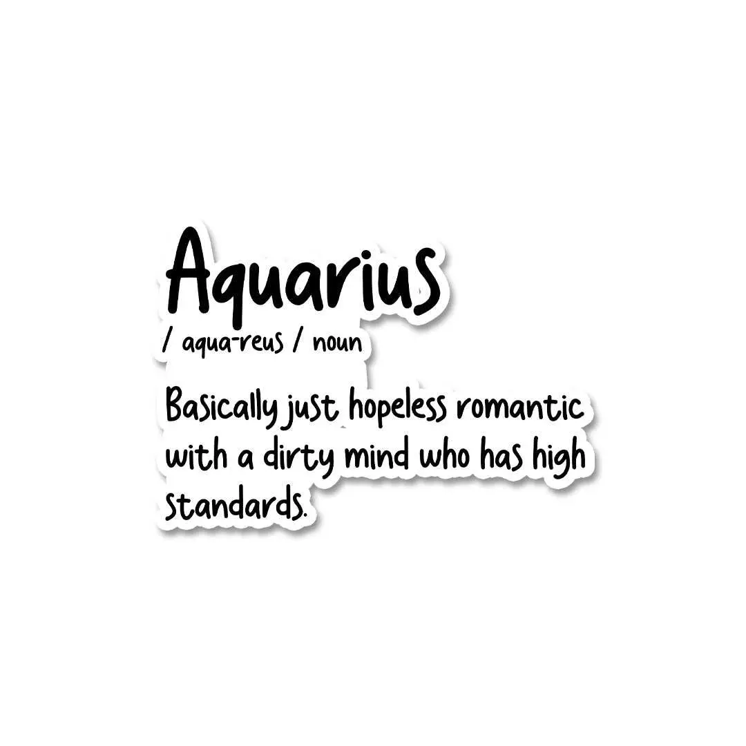 Aquarious Sticker 1