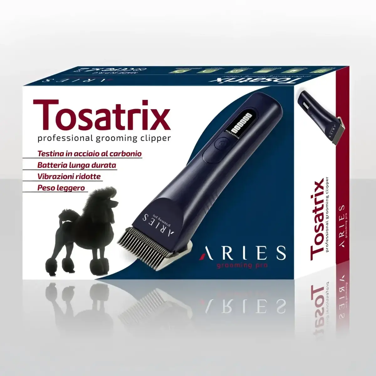 Aries - Tosatrix Professional Grooming Clipper Cordless 2