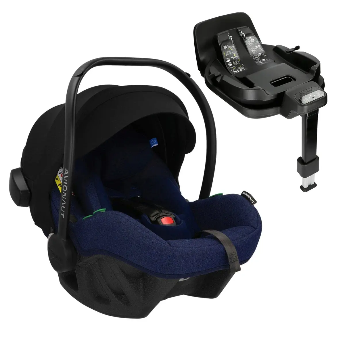 Avionaut Pixel Pro 2.0 C Car Seat & Iq Orbit Base - Navy 1