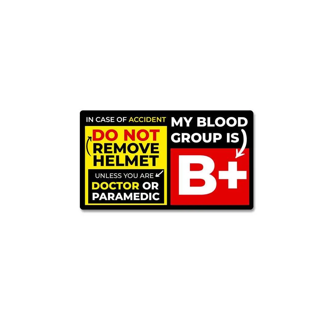 B Positive Sticker 2
