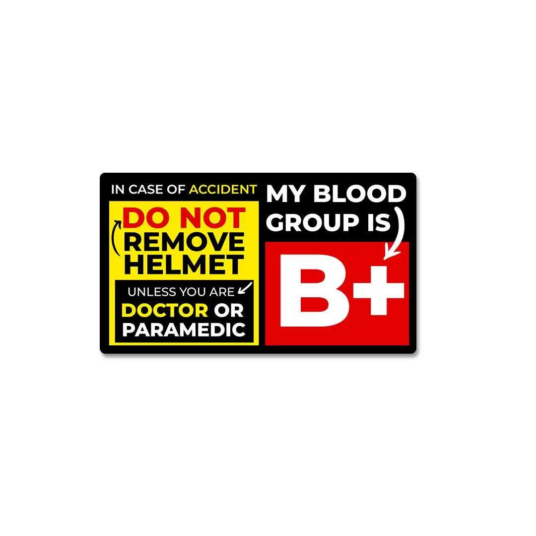 B Positive Sticker 1