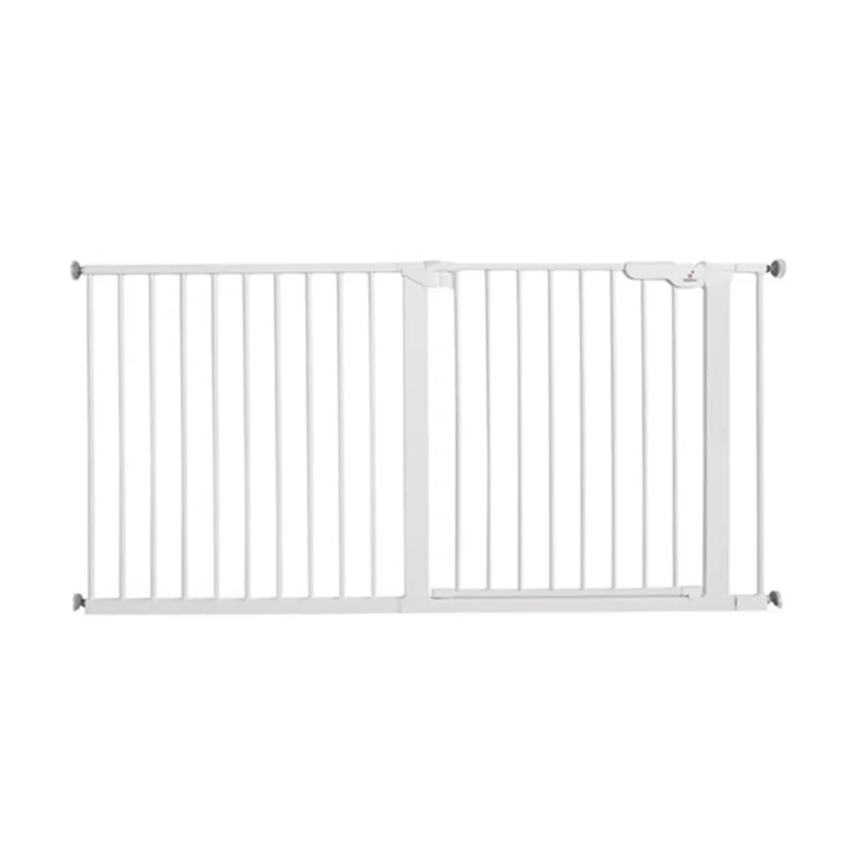 Babydan Premier Extra Wide Hallway Gate - White 1