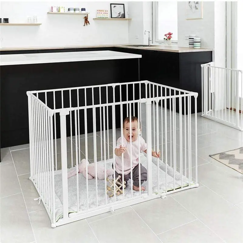 Babydan Square Playpen White 1