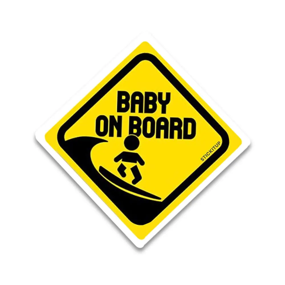 Baby On Board Bumper Sticker 2
