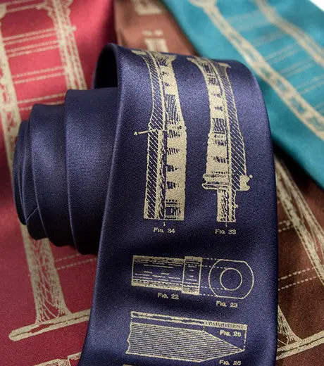 Bagpipes Silk Necktie 1