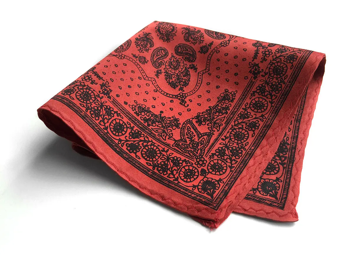 Bandana Print Pocket Square 2