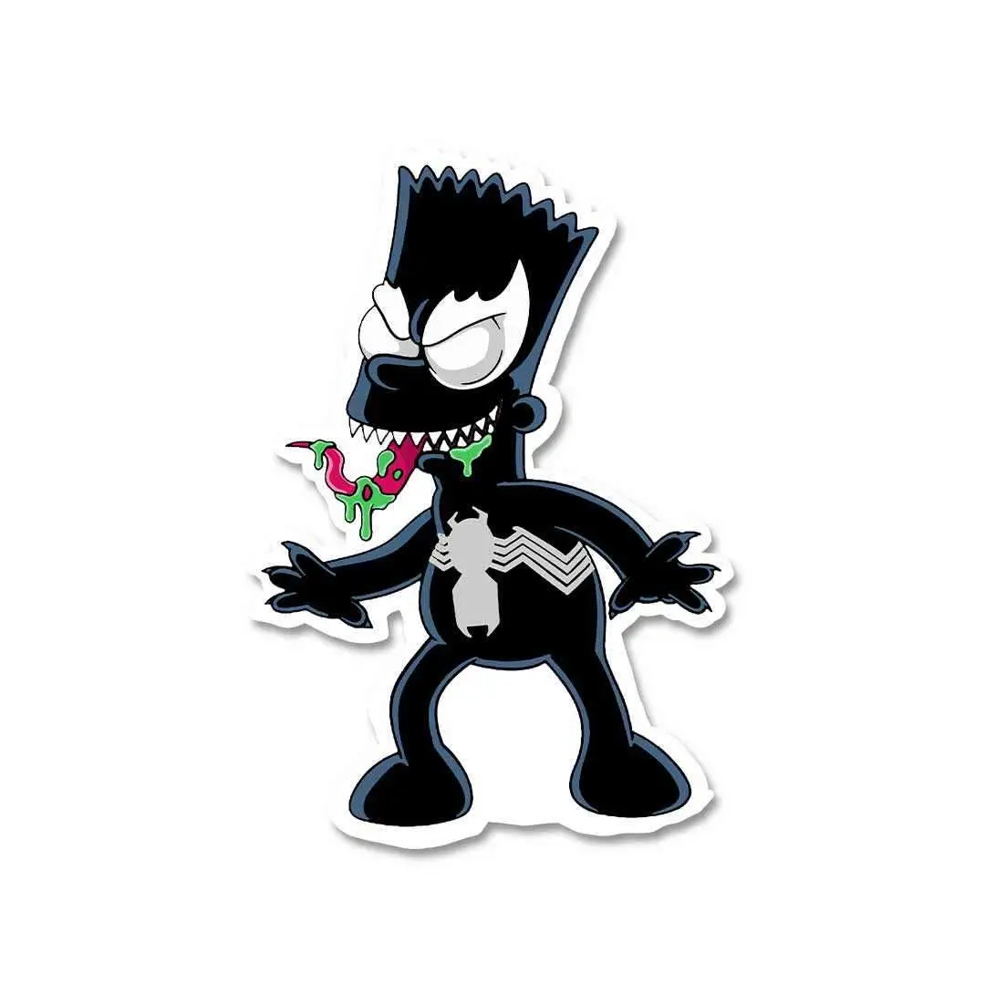 Bart Venom Sticker 2