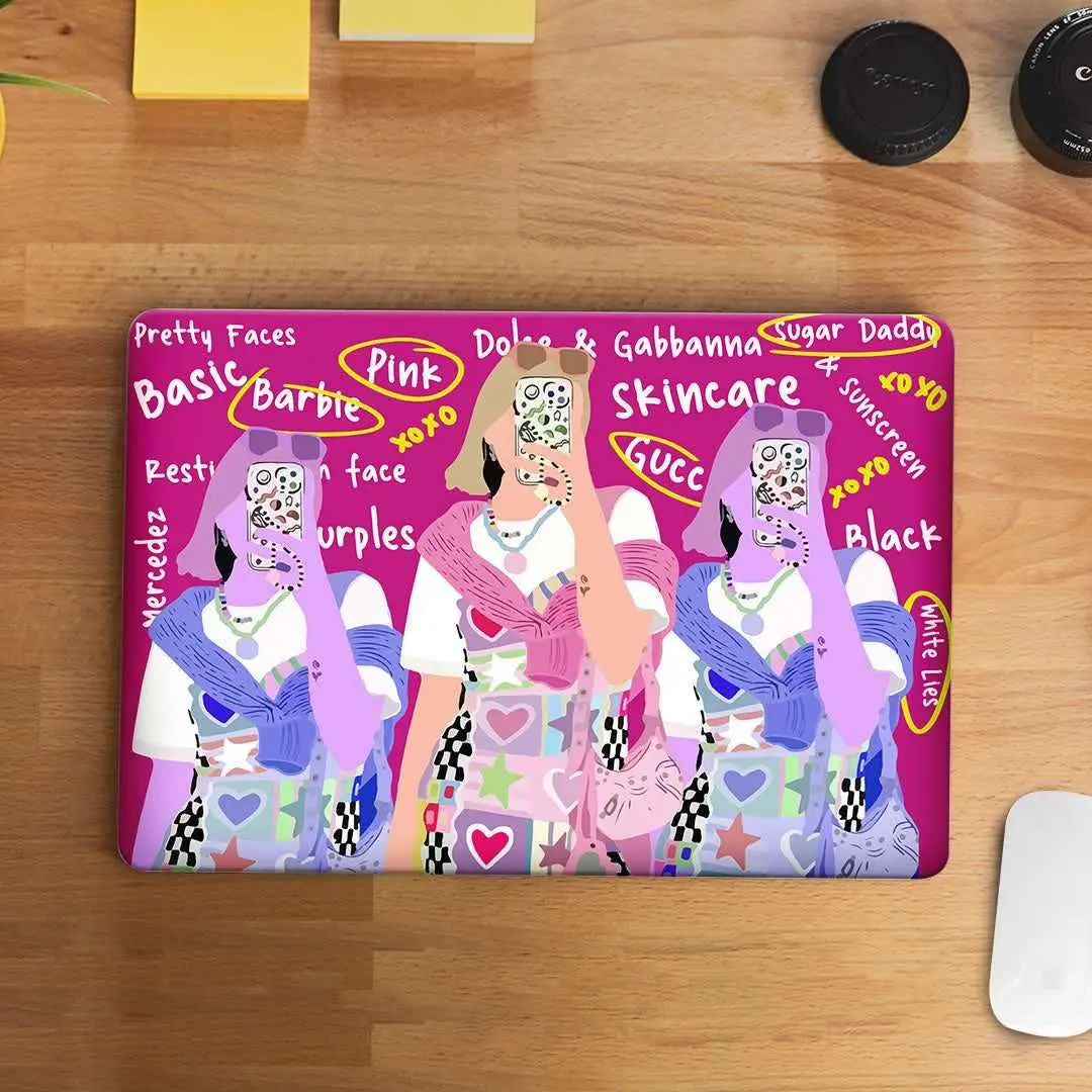 Basic Barbie Laptop Skin 1