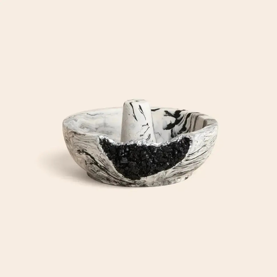 Black Tourmaline Incense Holder 1