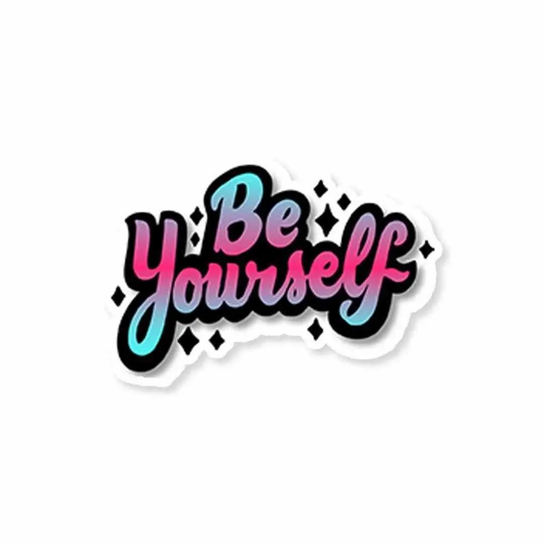 Be Yourself Sticker 1